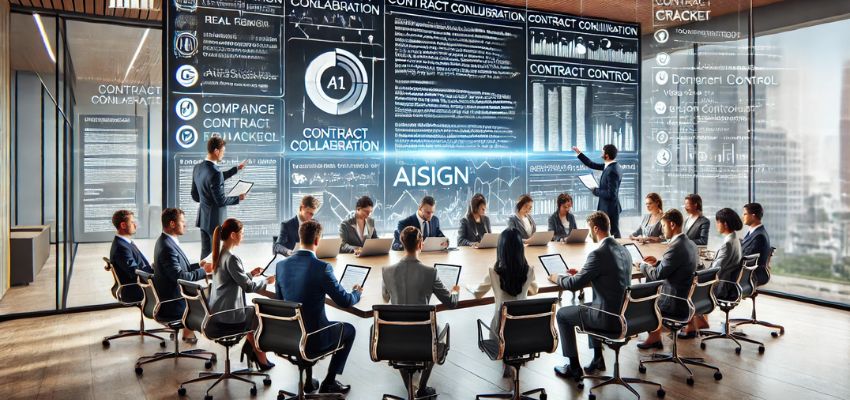 Para optimizar realmente la gestión de contratos, necesita una plataforma de colaboración. Las herramientas de firma digital y el sistema de gestión de documentos de AiSign crean un proceso fluido para todas las partes interesadas.